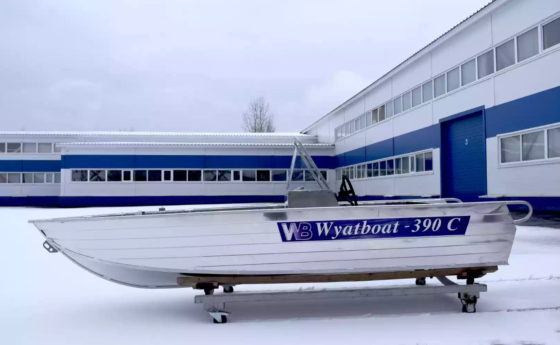 Алюминиевая лодка Wyatboat-390 C в Нижнем Новгороде