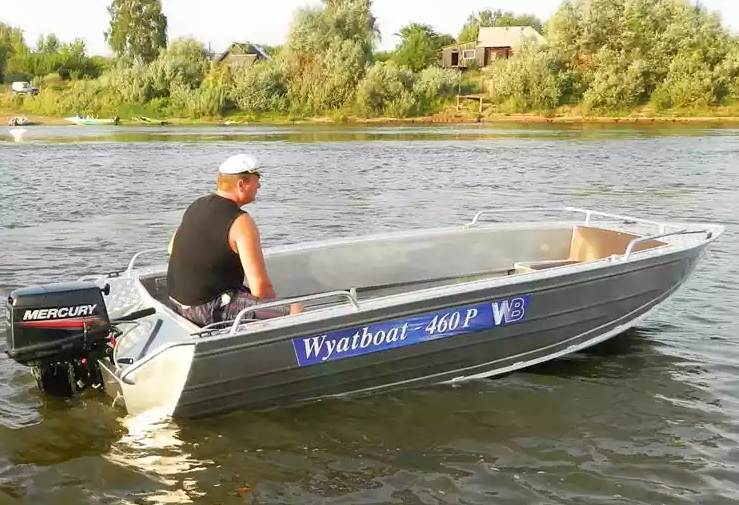 Алюминиевая лодка Wyatboat-460 P в Нижнем Новгороде