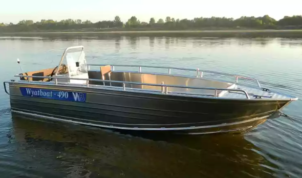 Алюминиевый катер Wyatboat-490 C в Нижнем Новгороде