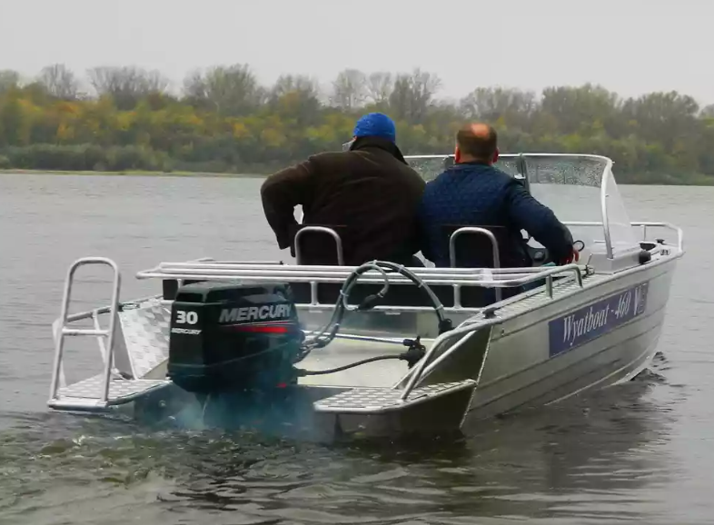 Алюминиевый катер Wyatboat-460 DCM в Нижнем Новгороде
