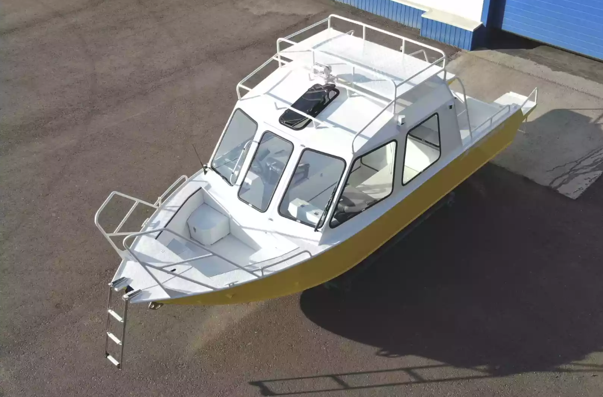Алюминиевый катер Wyatboat-660 Cabin в Нижнем Новгороде