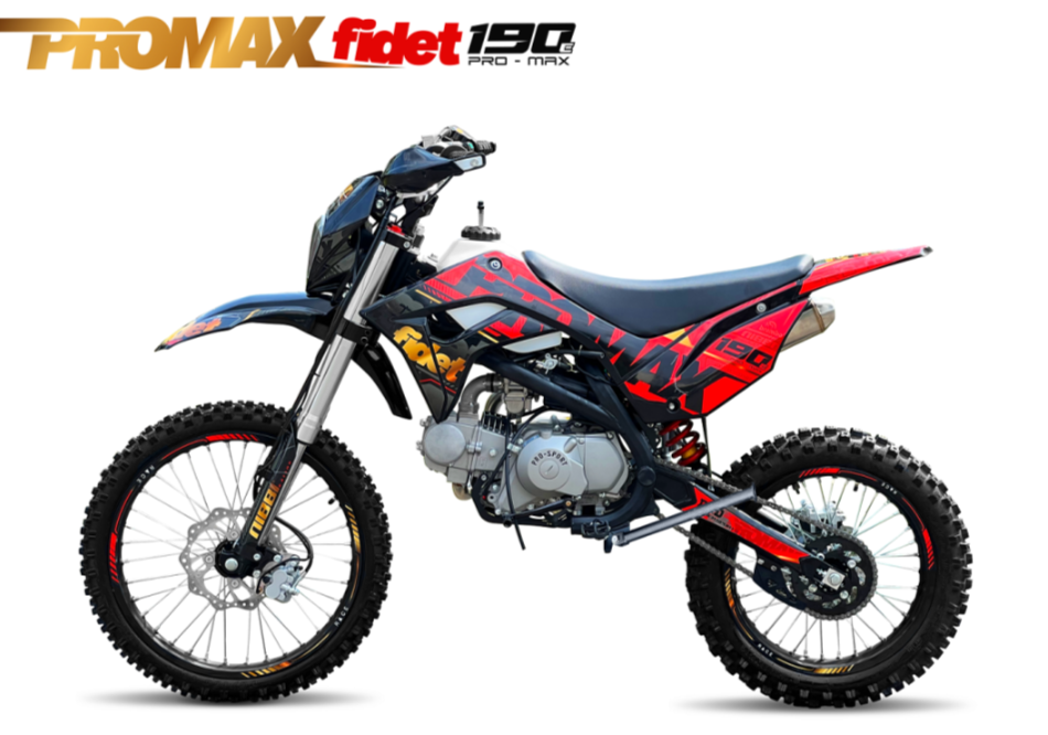 Мотоцикл (питбайк) PROMAX FIDET (ФАЙДЕТ) 190E MAX PRO LUX 19/16 в Нижнем Новгороде
