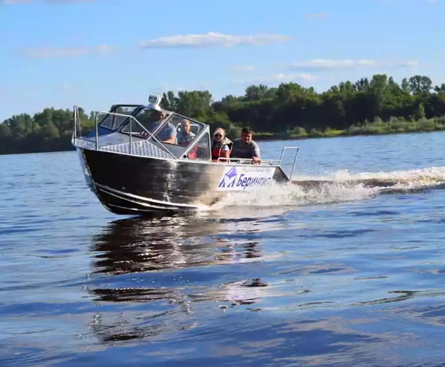 Алюминиевый катер Неман 550 в Нижнем Новгороде