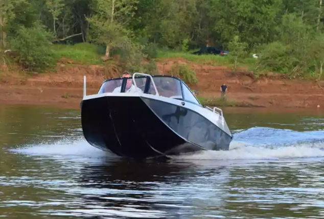 Алюминиевый катер Неман 500 DC водомёт в Нижнем Новгороде