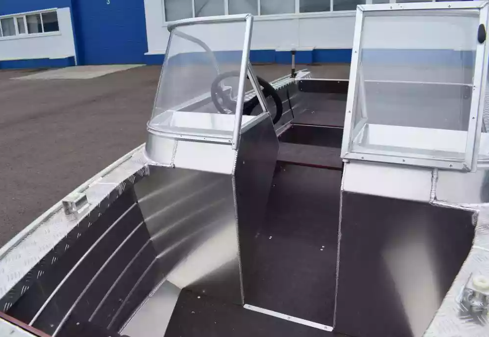 Алюминиевая лодка Wyatboat-390 DCM Увеличенный борт в Нижнем Новгороде