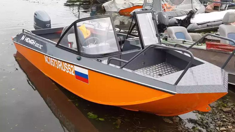 Алюминиевый катер Неман-500 DC в Нижнем Новгороде