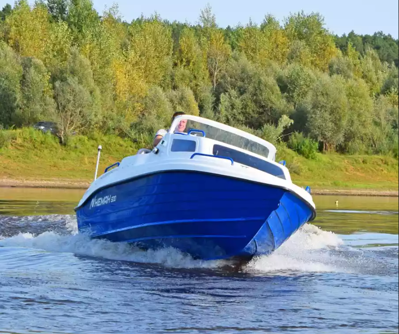 Комбинированный катер Neman-500 с каютой в Нижнем Новгороде