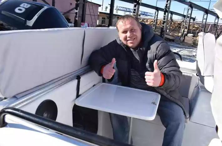 Комбинированный катер Neman-500 с каютой в Нижнем Новгороде