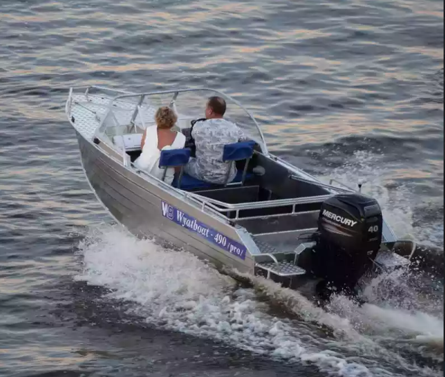 Алюминиевый катер Wyatboat-490 Pro в Нижнем Новгороде