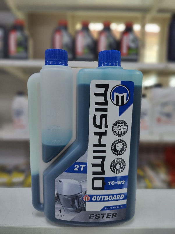 Масло MISHIMO 2T OUTBOARD (ESTER) полусинтетика 1 л в Нижнем Новгороде