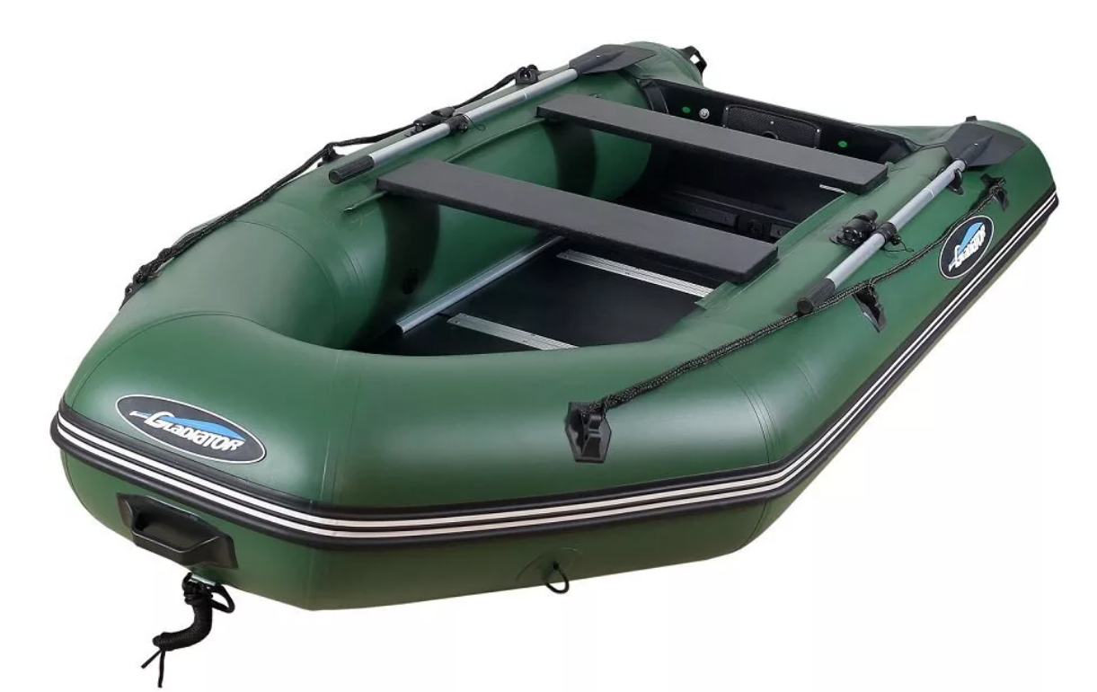МОТОРНО-ГРЕБНАЯ ЛОДКА ПВХ GLADIATOR A 280 ТК С ФАНЕРНЫМ ДНОМ в Нижнем Новгороде
