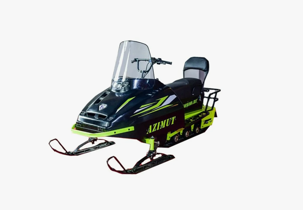 Миниснегоход Бурлак Азимут 20 л.с. , эл.запуск, реверс, тормоз гидравл, капот черный в Нижнем Новгороде