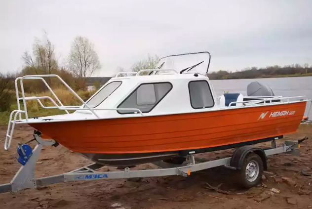 Алюминиевый катер Неман-500 (каютный) в Нижнем Новгороде