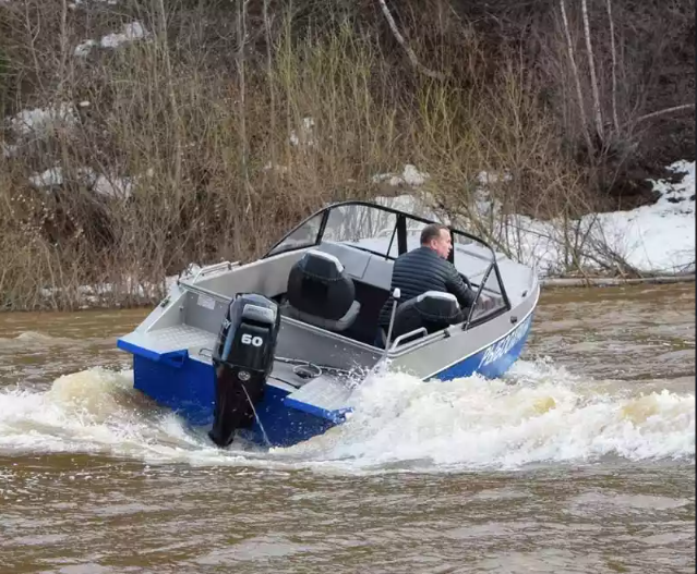 Алюминиевый катер Неман 500 в Нижнем Новгороде