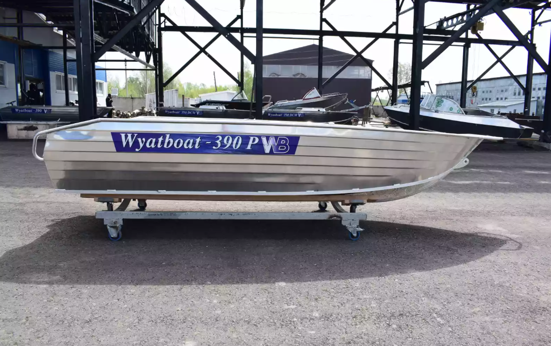Алюминиевая лодка Wyatboat-390Р Увеличенный борт в Нижнем Новгороде