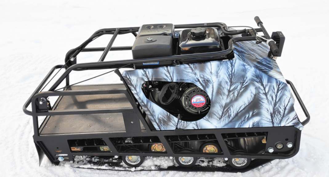 Мотобуксировщик Irondog (Железная собака) M500 20  Камуфляж Охотник в Нижнем Новгороде