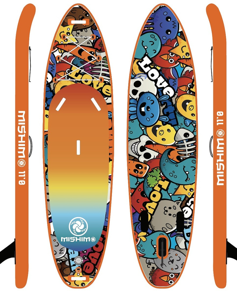 SUP (САП) Доска MISHIMO CRAZY-LINE 10.6’ (325см) в Нижнем Новгороде