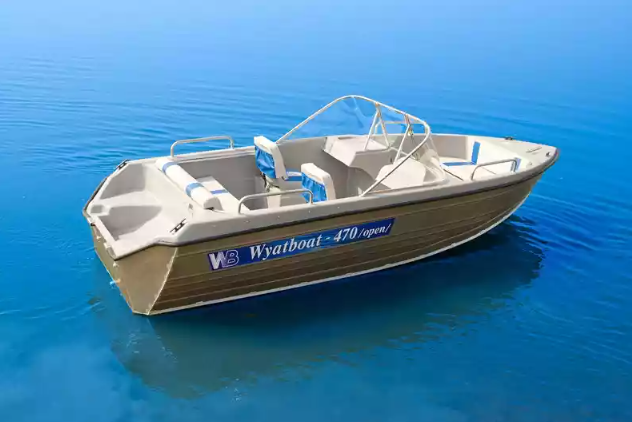 Комбинированный катер Wyatboat-470 Open в Нижнем Новгороде