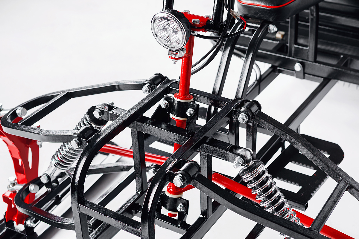 Лыжный модуль IKUDZO с подогревом ручек пластиковые лыжи в Нижнем Новгороде