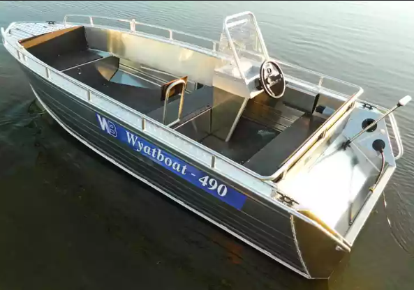 Алюминиевый катер Wyatboat-490 C в Нижнем Новгороде