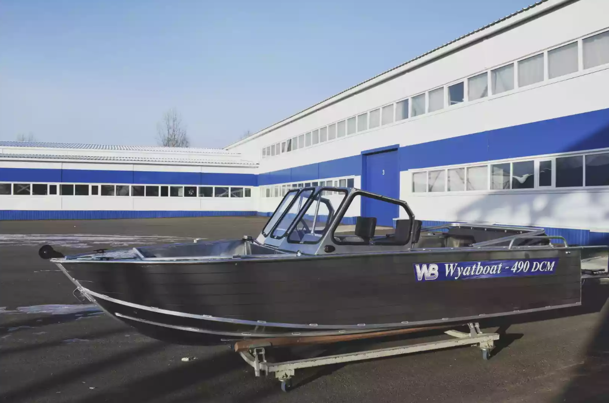 Алюминиевый катер Wyatboat-490 DCM Pro в Нижнем Новгороде