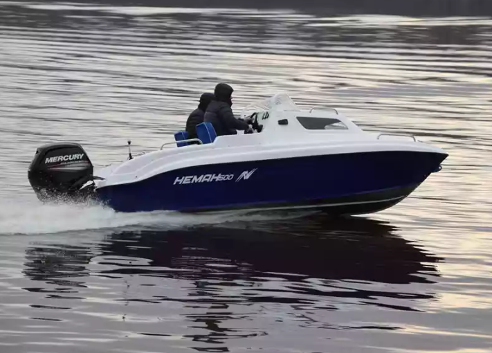 Комбинированный катер Neman-500 с каютой в Нижнем Новгороде