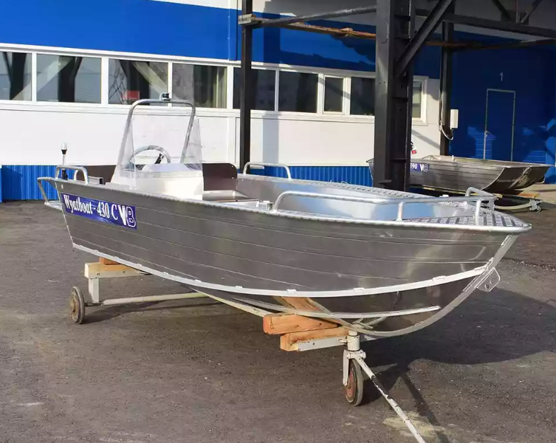 Алюминиевый катер Wyatboat-430 C в Нижнем Новгороде
