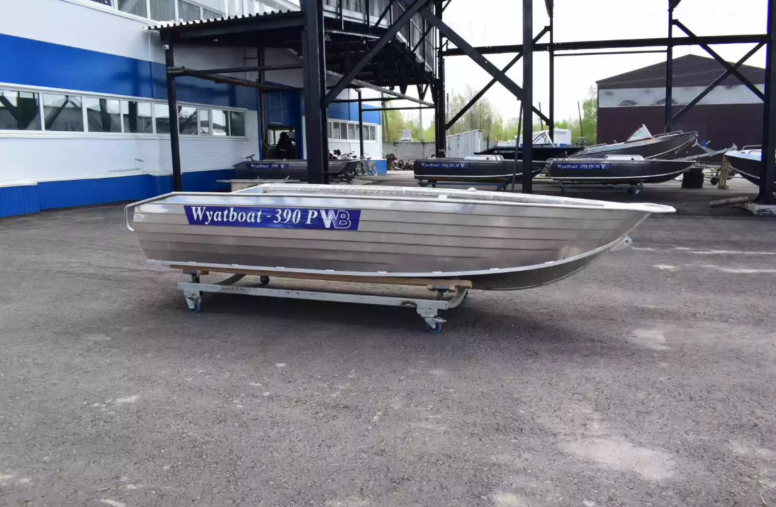 Алюминиевая лодка Wyatboat-390Р Увеличенный борт в Нижнем Новгороде