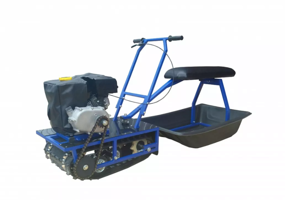 Мини-мотобуксировщик Альбатрос-М с фарой в Нижнем Новгороде