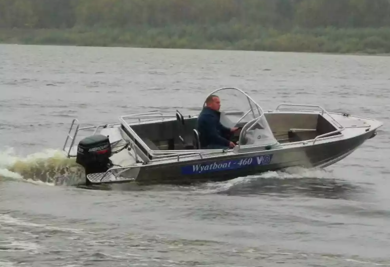 Алюминиевый катер Wyatboat-460 DCM в Нижнем Новгороде
