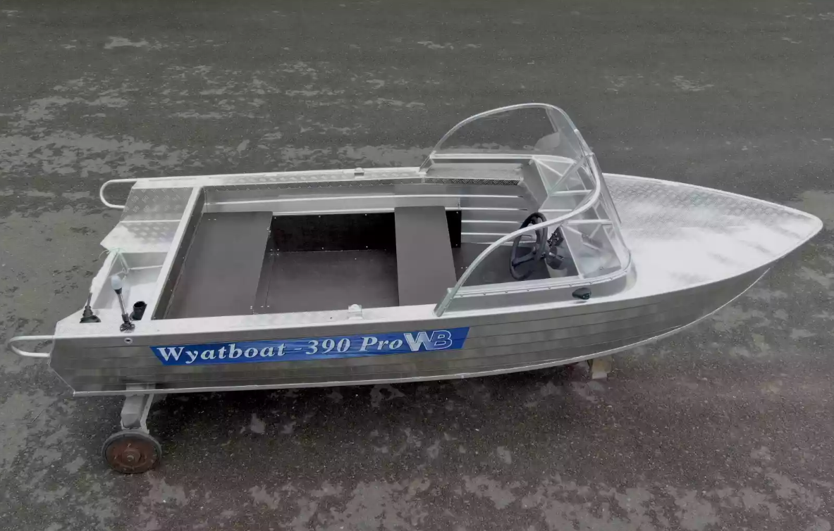 Алюминиевый катер Wyatboat-390 Pro в Нижнем Новгороде