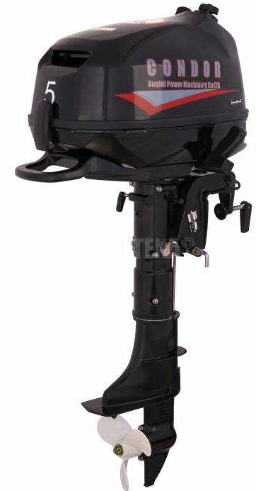 Лодочный мотор Condor F5HS без бака 12 л. в Нижнем Новгороде