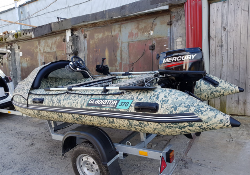 НАДУВНАЯ ЛОДКА GLADIATOR C370AL в Нижнем Новгороде