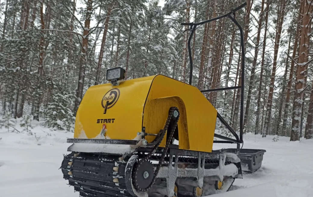 Мотобуксировщик РЫБАК СТАРТ Lifan 15 л.с. (металлический капот) в Нижнем Новгороде