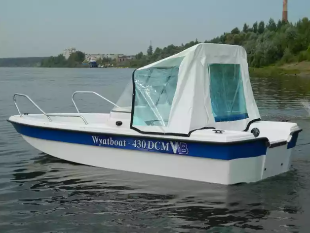 Стеклопластиковый катер Wyatboat-430 DCM (тримаран) в Нижнем Новгороде