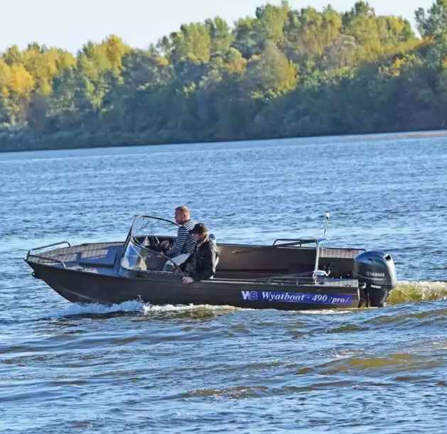 Алюминиевый катер Wyatboat-490 Pro в Нижнем Новгороде