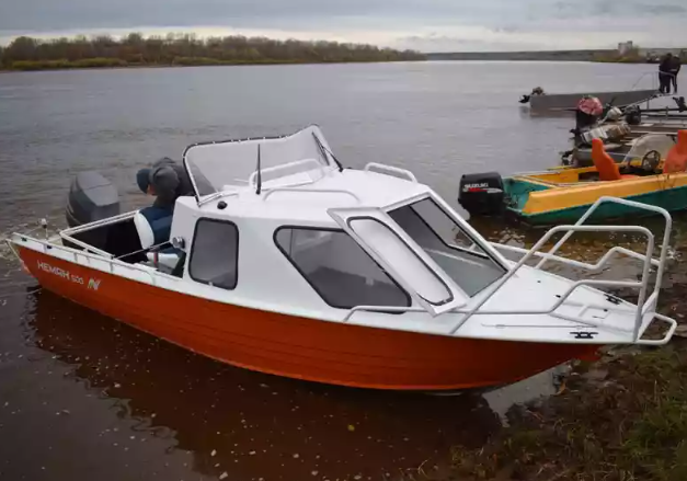Алюминиевый катер Неман-500 (каютный) в Нижнем Новгороде