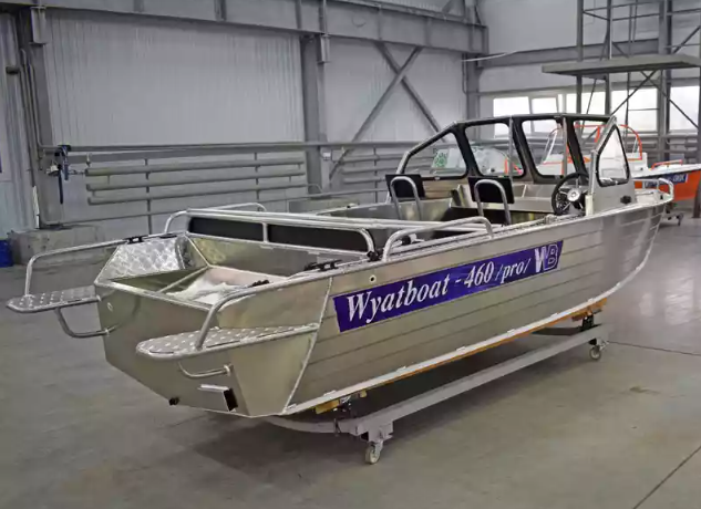 Алюминиевый катер Wyatboat-460 DCM Pro в Нижнем Новгороде