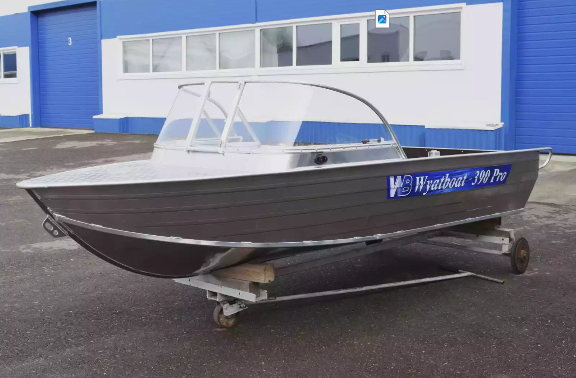 Алюминиевый катер Wyatboat-390 Pro в Нижнем Новгороде