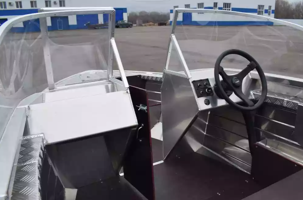 Алюминиевая лодка Wyatboat-390 DCM Увеличенный борт в Нижнем Новгороде