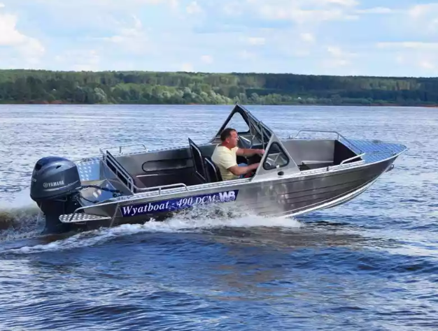 Алюминиевый катер Wyatboat-490 DCM Pro в Нижнем Новгороде