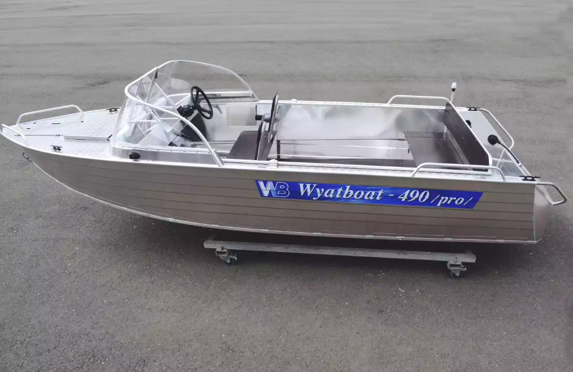 Алюминиевый катер Wyatboat-490 Pro в Нижнем Новгороде