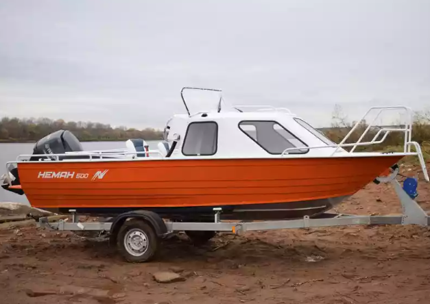 Алюминиевый катер Неман-500 (каютный) в Нижнем Новгороде