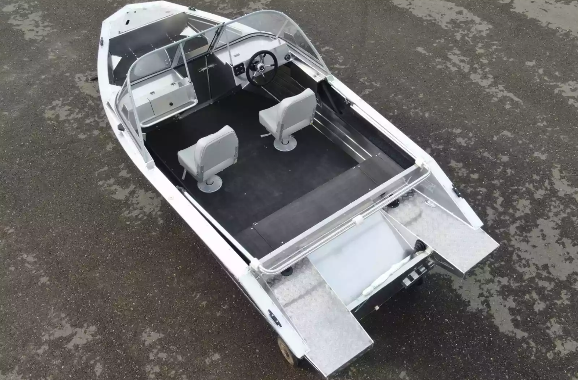 Алюминиевый катер Неман-450 DC NEW без покраски в Нижнем Новгороде