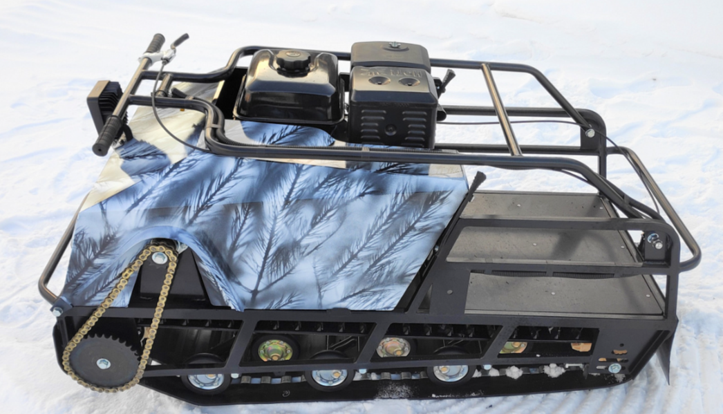 Мотобуксировщик Irondog (Железная собака) M500 20  Камуфляж Охотник в Нижнем Новгороде