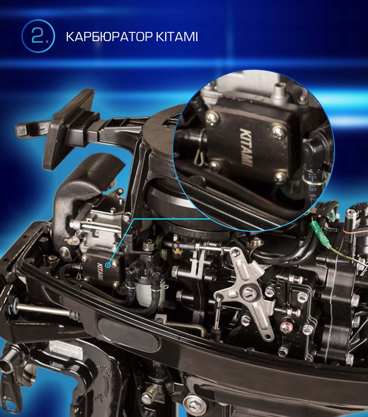 Лодочный мотор MARLIN PROLINE MP 9.9 (20) AWRS FORCE в Нижнем Новгороде