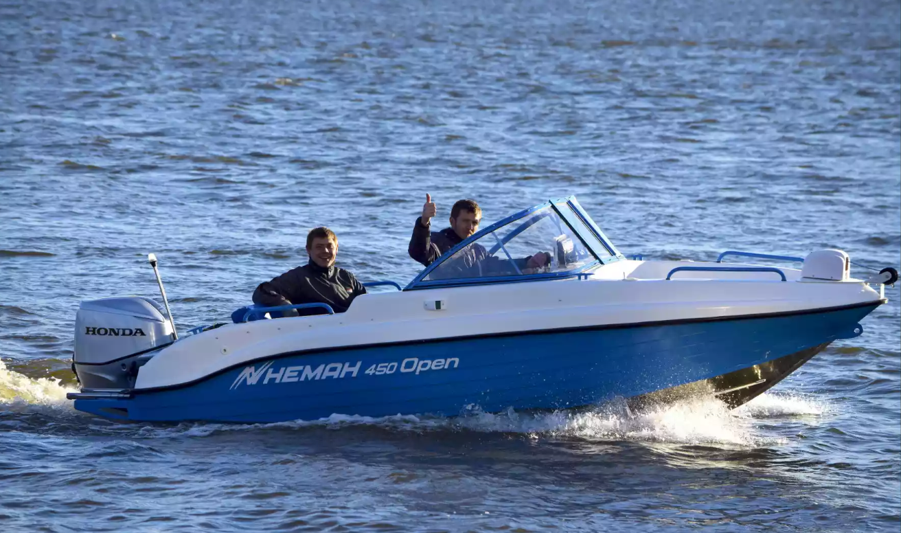 Комбинированный катер Neman-450 Open в Нижнем Новгороде