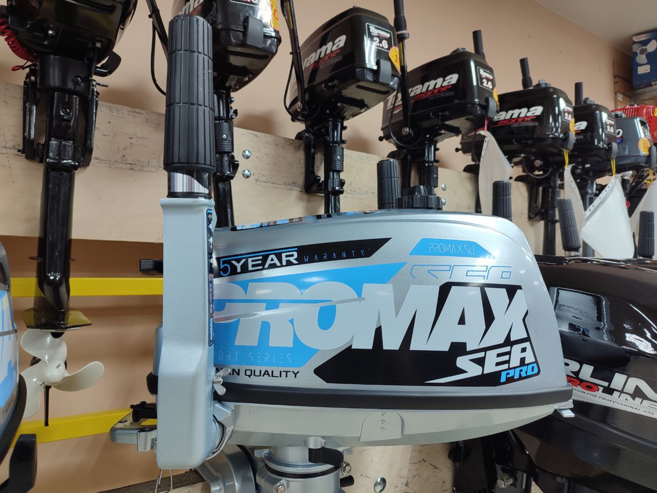 Лодочный мотор PROMAX SP5FHS (внешний бак 12 л) в Нижнем Новгороде