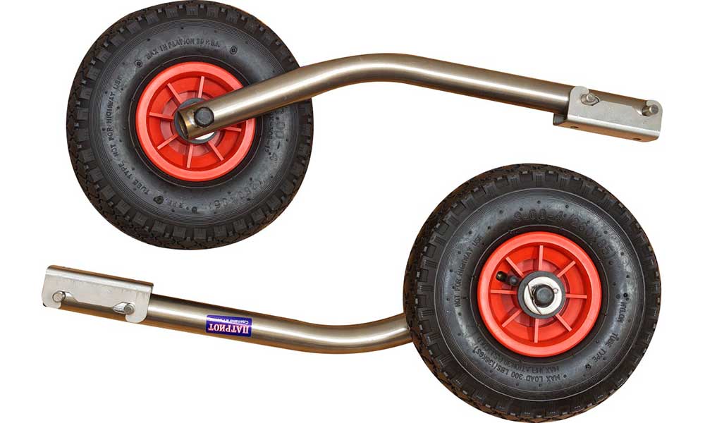 Транцевые колеса модульные удлиненные из нержавеющей стали в Нижнем Новгороде