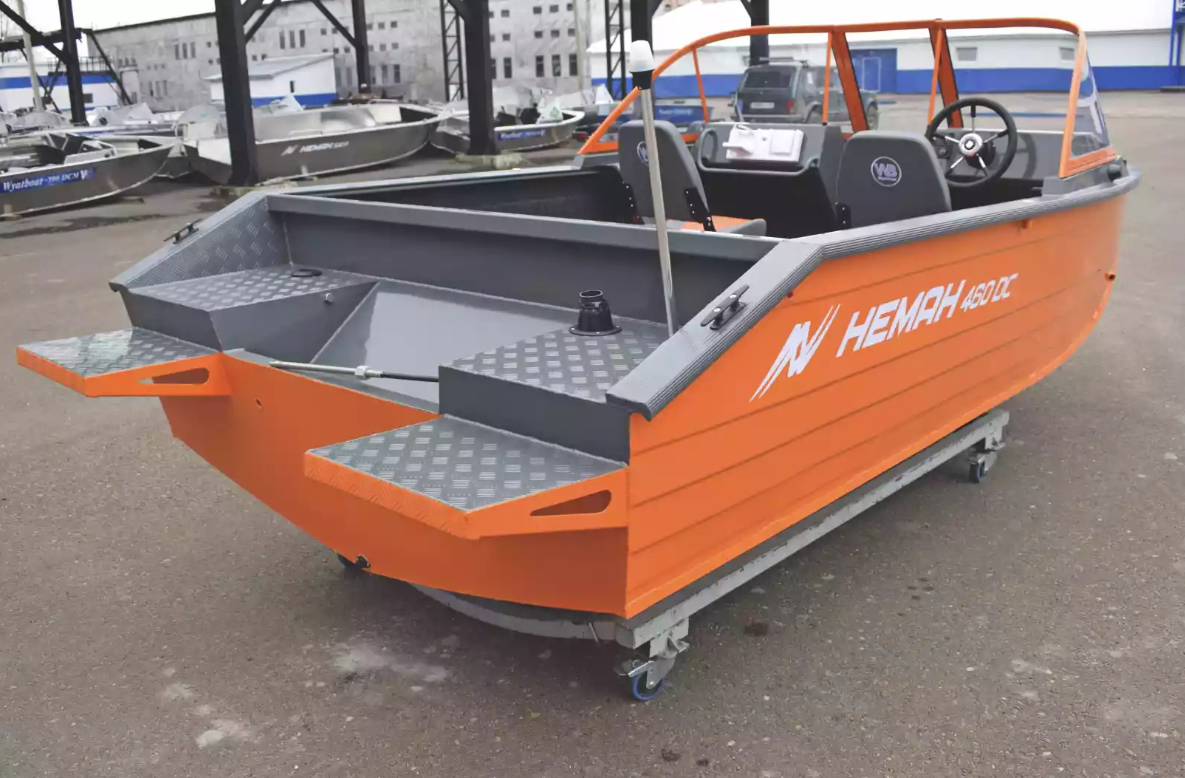 Алюминиевый катер Неман-480 DCM FISH в Нижнем Новгороде